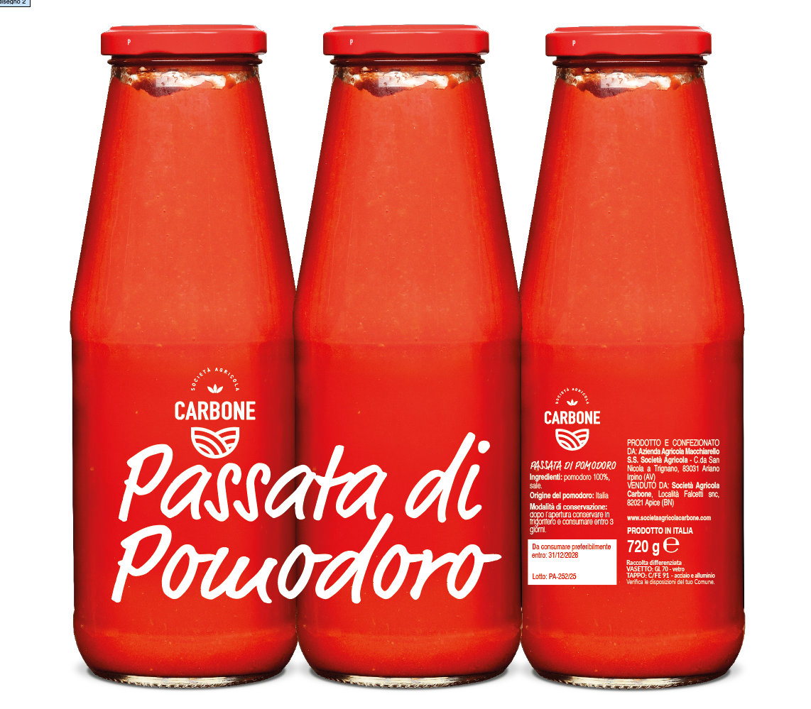 Bottiglie Passata di Pomodoro